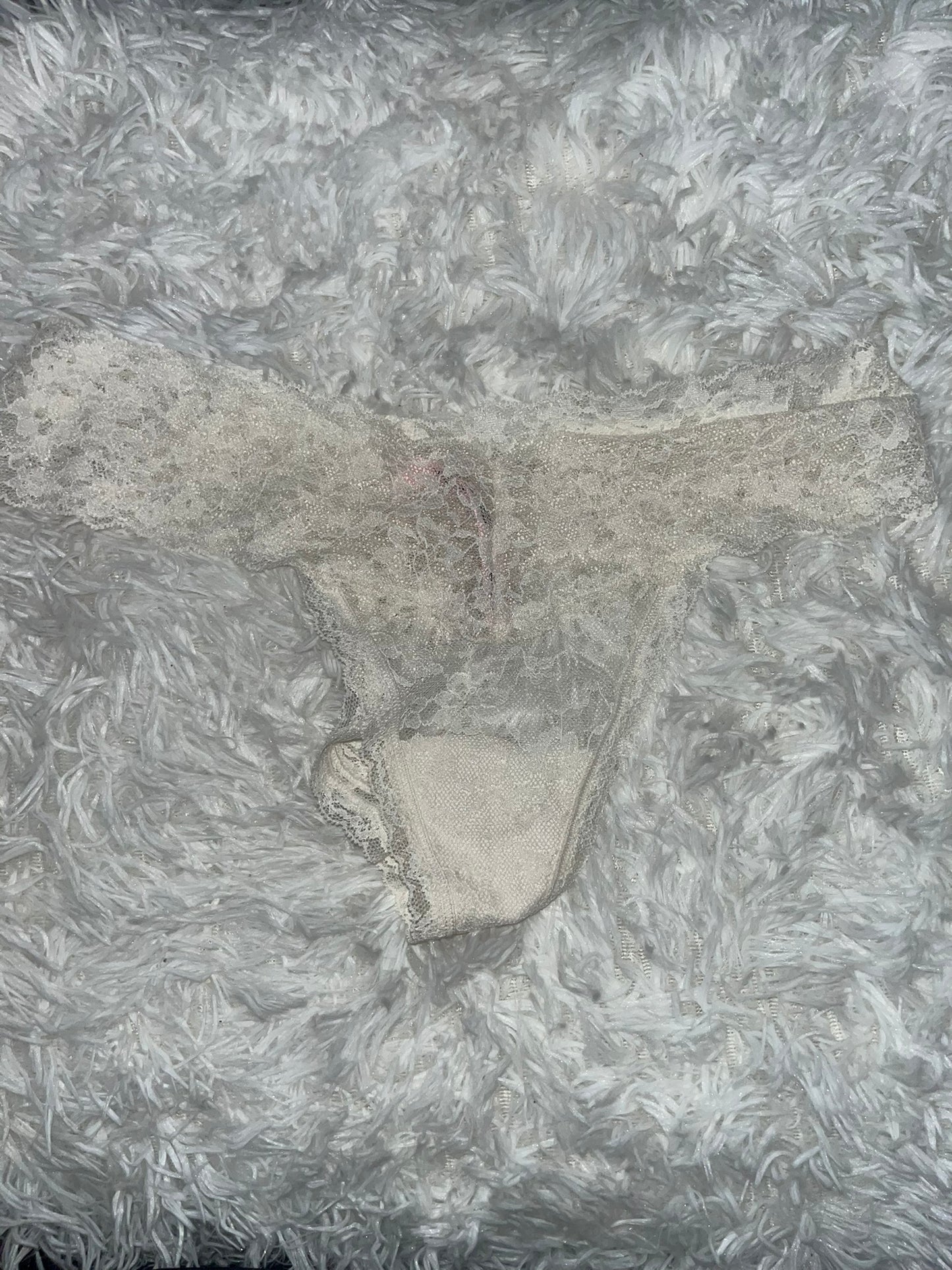 Thong blanco M Victoria secret