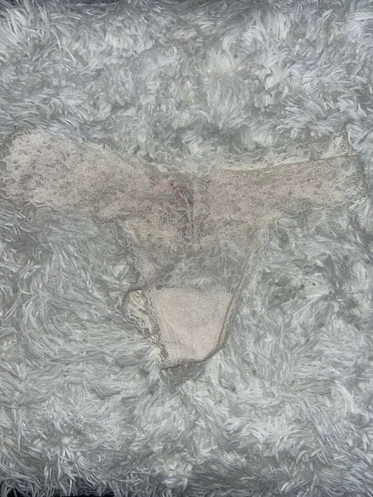 Thong blanco M Victoria secret