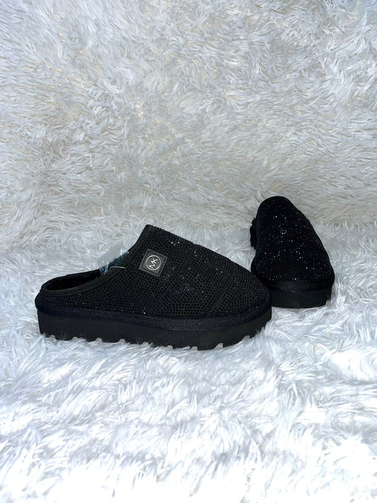 Pantuflas negras 23.5 Michael kors