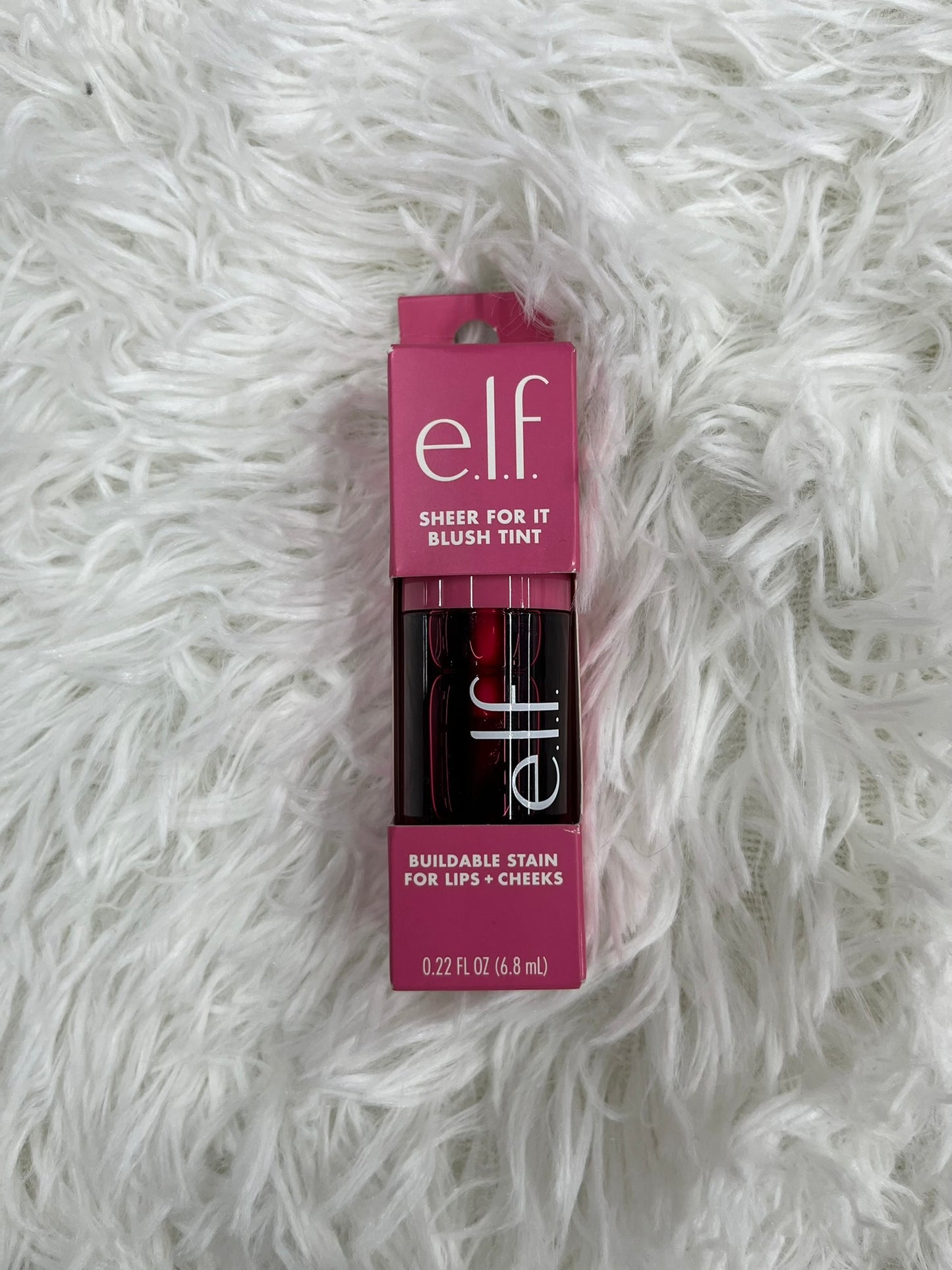 Blush tint Left on red Elf