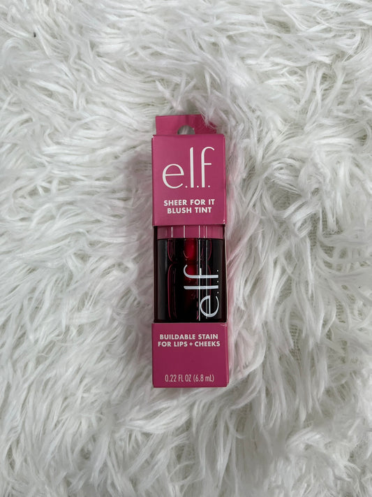 Blush tint Left on red Elf