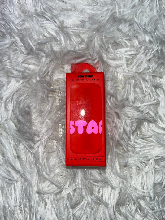 So strawberry lip balm Starface