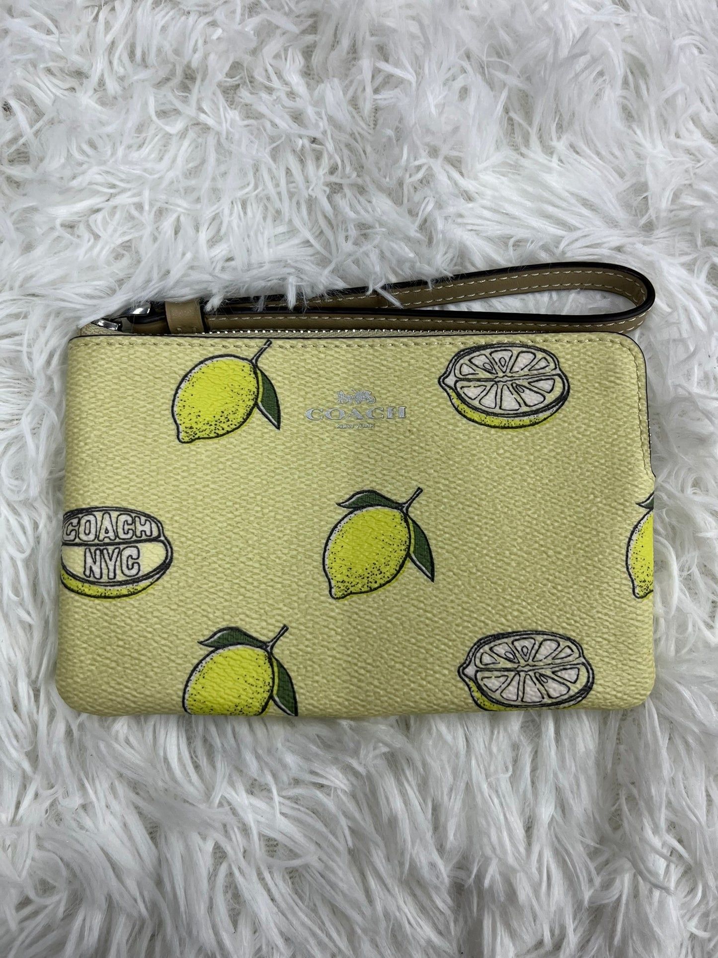 Muñequera limones Coach