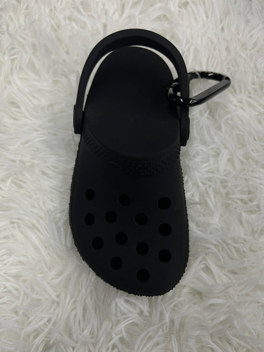 Monedero negro Crocs