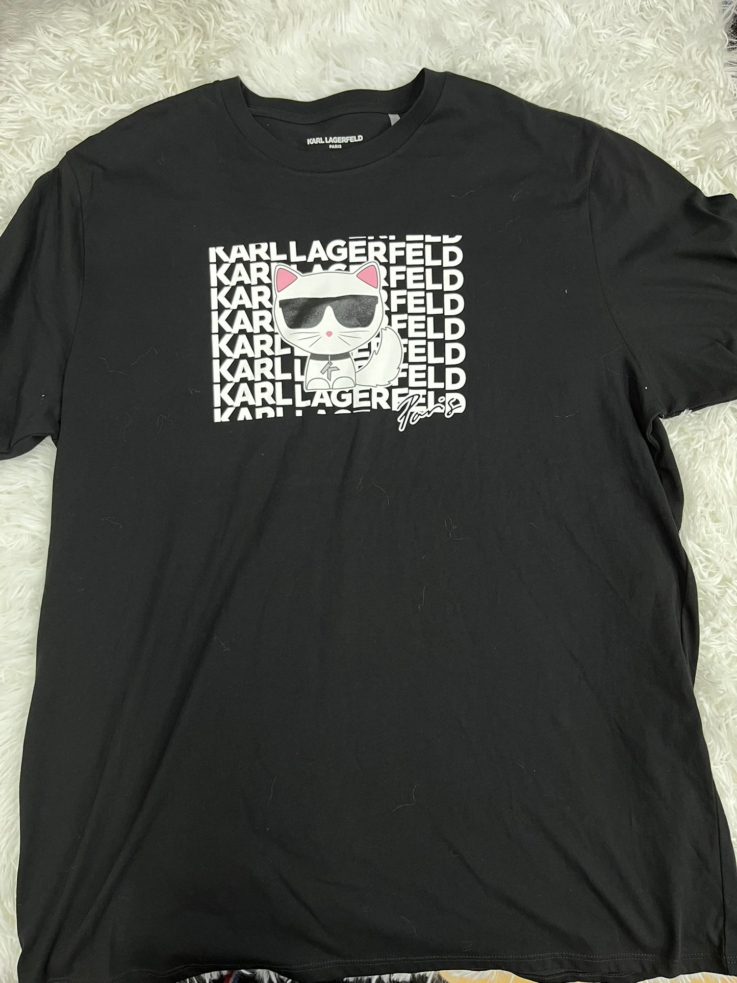 Playera negra XL Karl lagerfeld