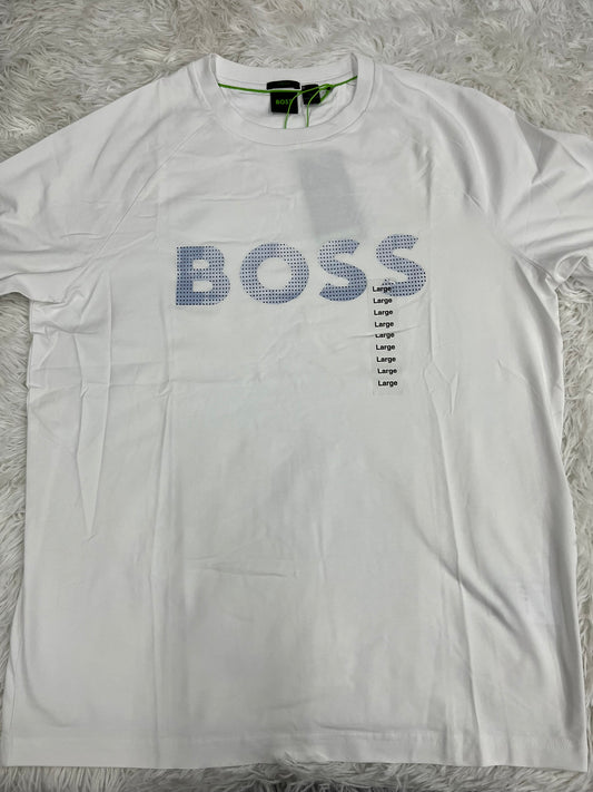 Playera blanca L Hugo Boss