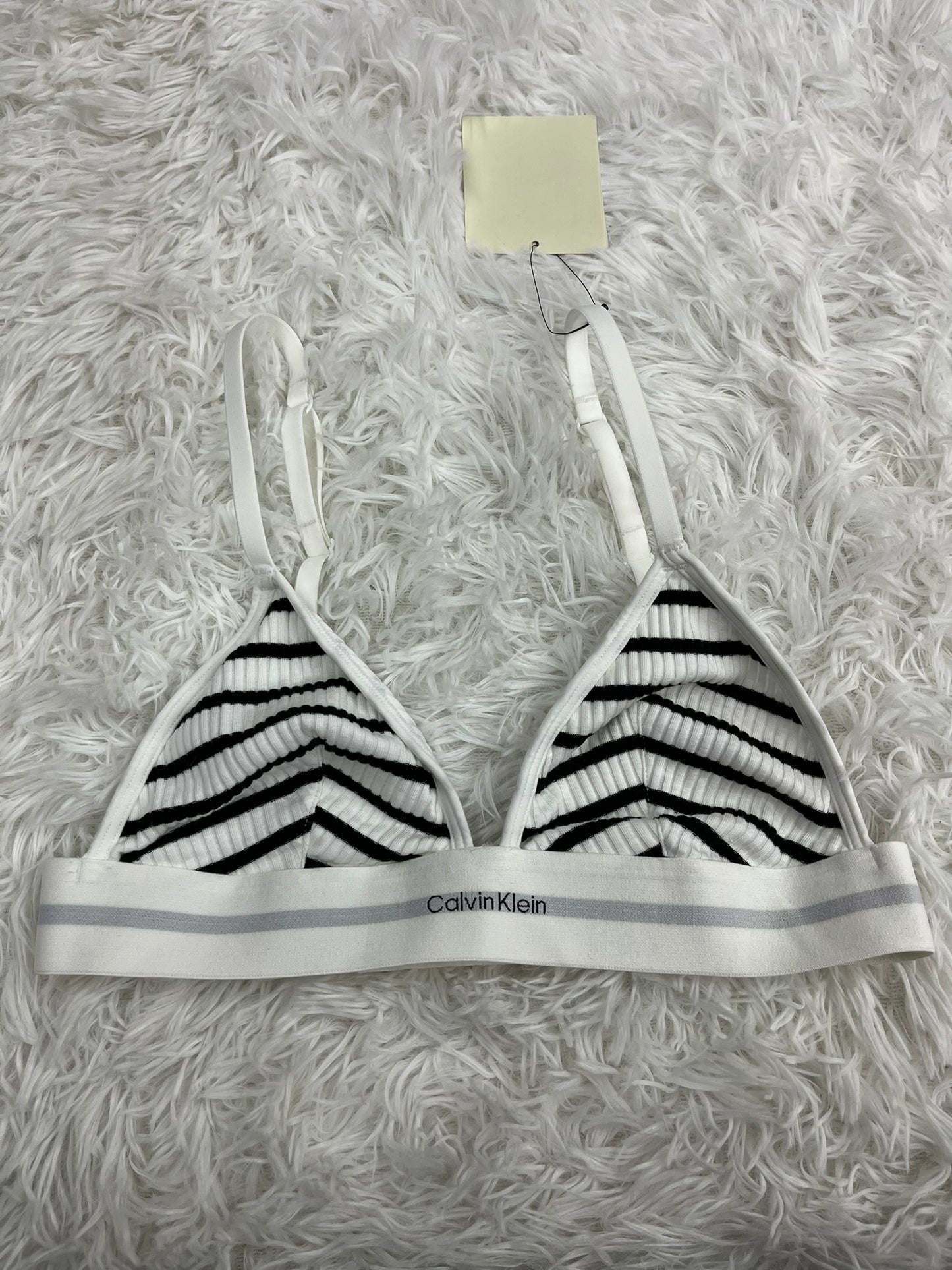 Top blanco L Calvin Klein