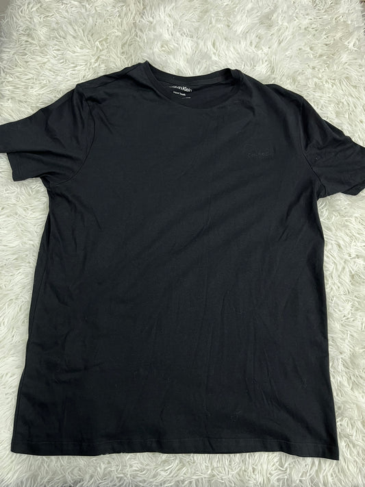 Playera negra L Calvin Klein