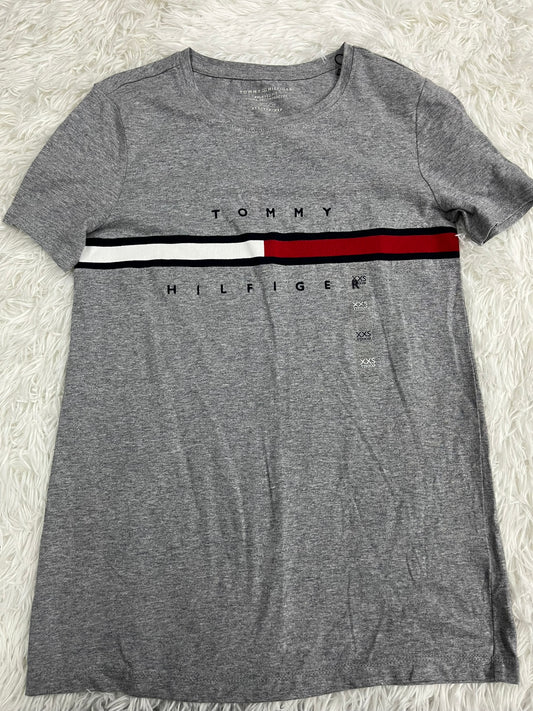 Playera gris XXS Tommy hilfiger