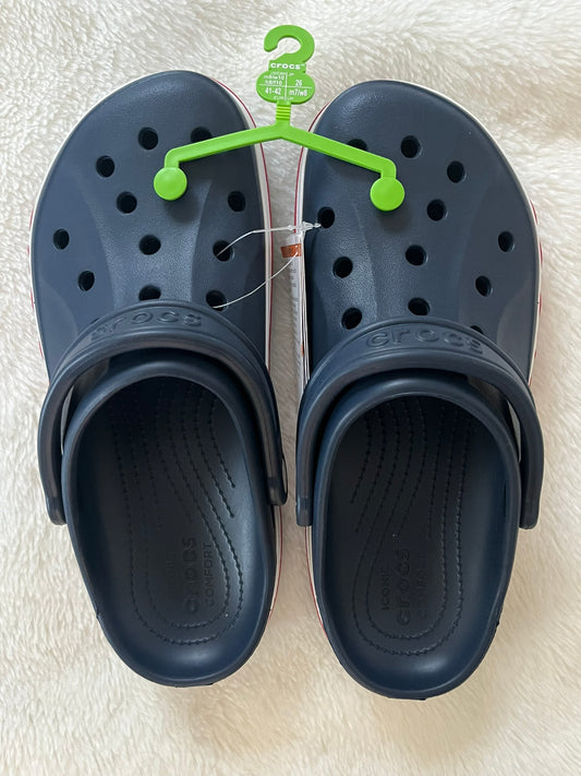 Crocs azules 26