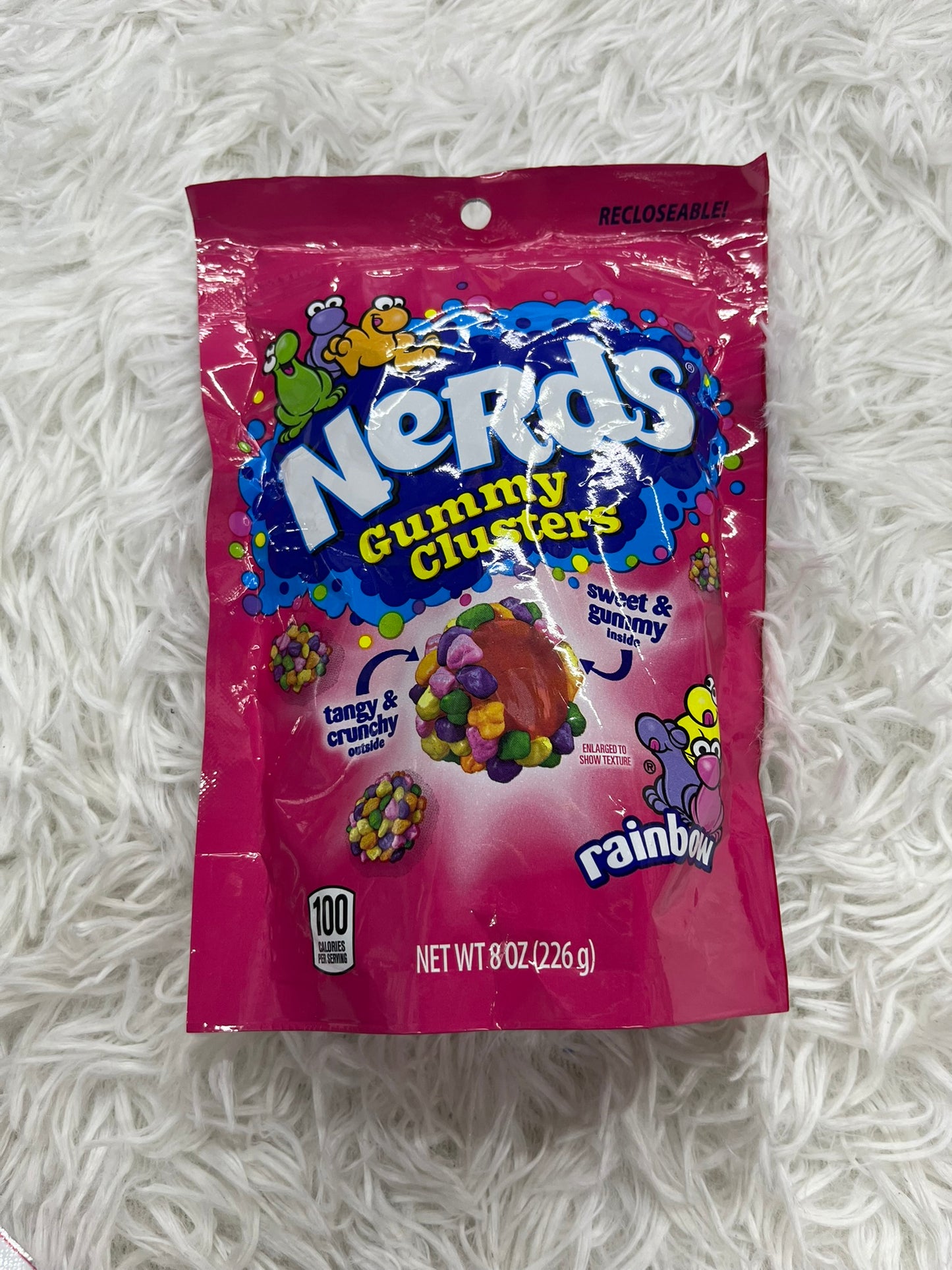 Gummy clusters Nerds