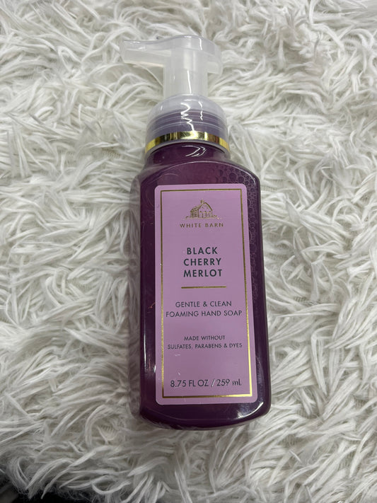 Jabón Black cherry merlot White barn