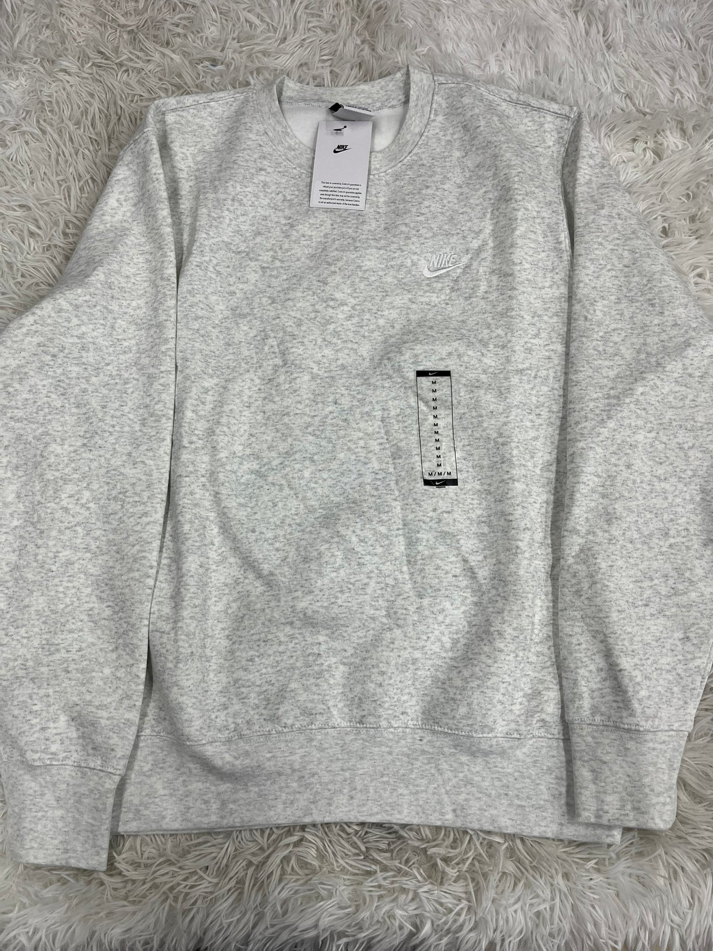 Sudadera gris M Nike