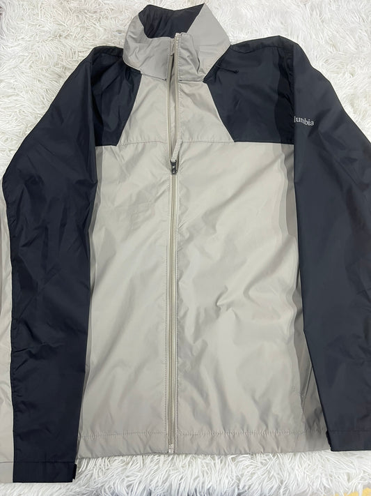 impermeable gris M Columbia