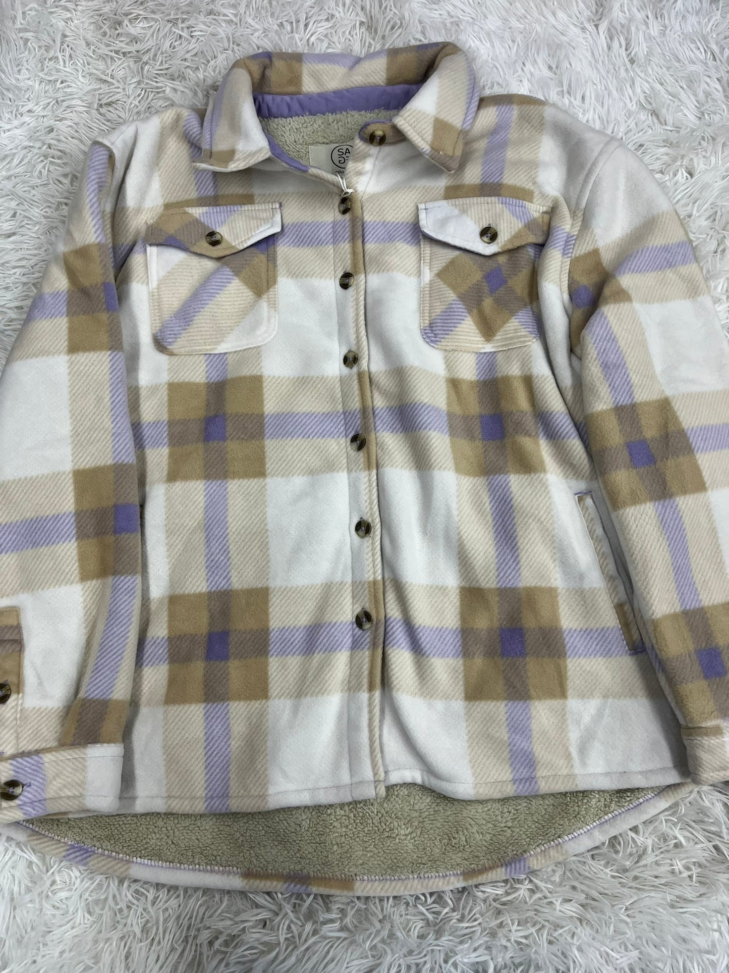Sudadera morada XL SAGE collective