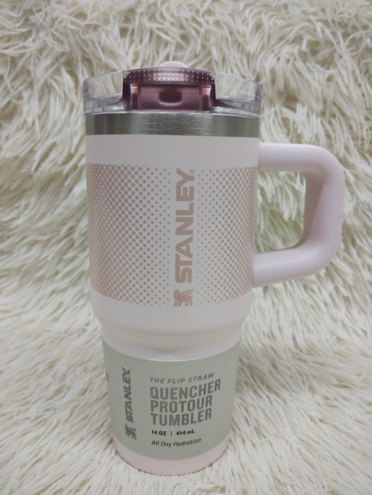 Quencher protour tumbler rosa 414mL Stanley