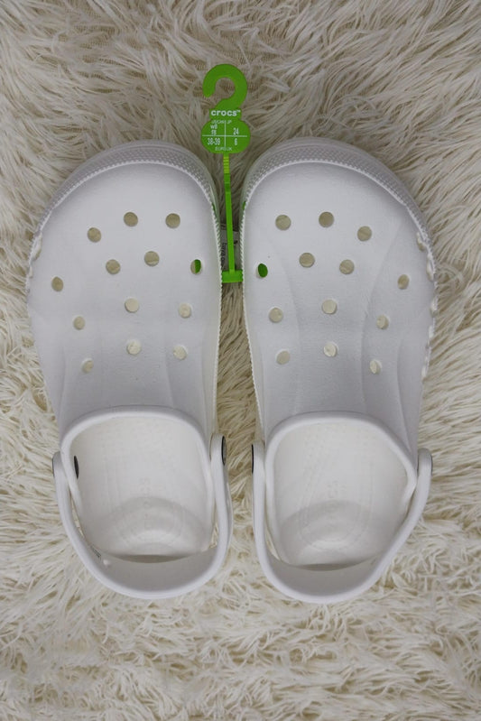 Crocs blancos 25