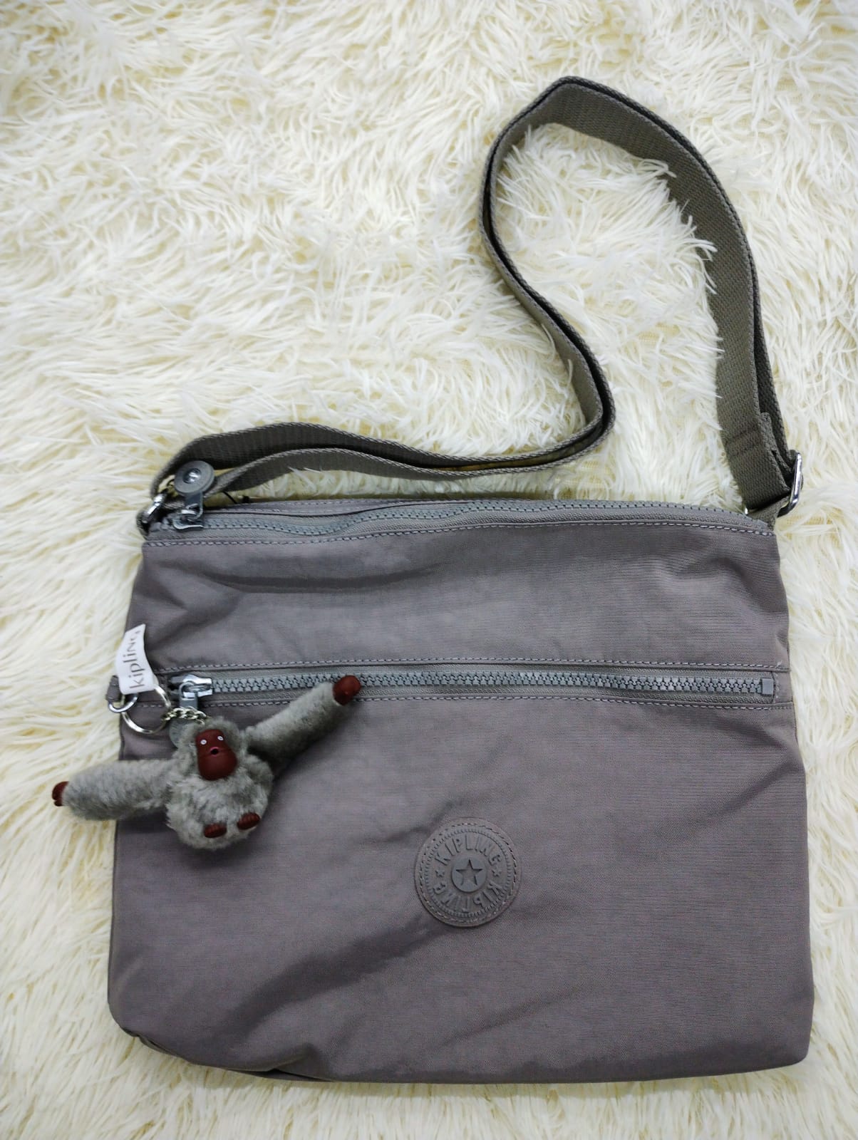Bolsa gris Kipling