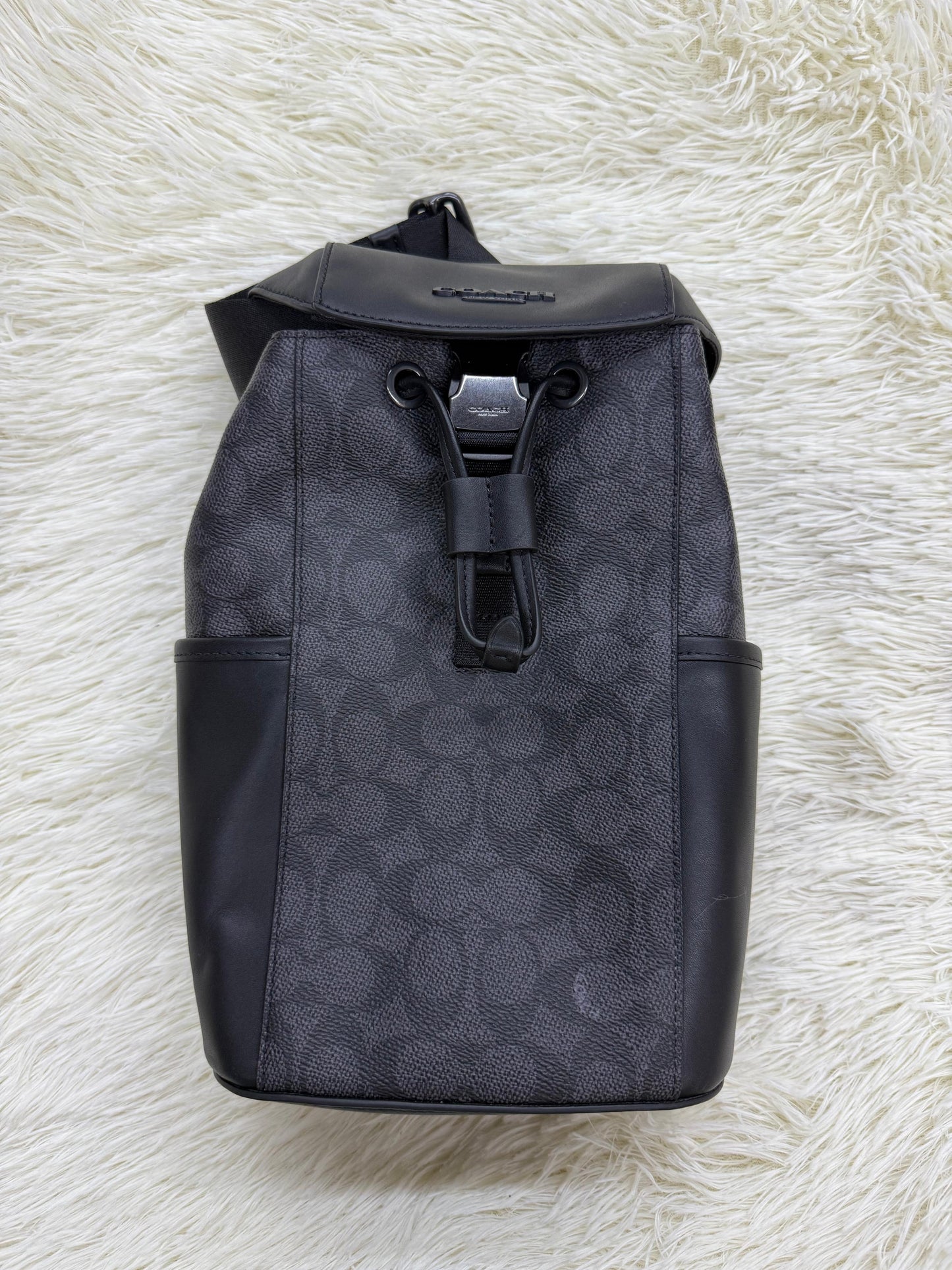 Mochila negra Coach