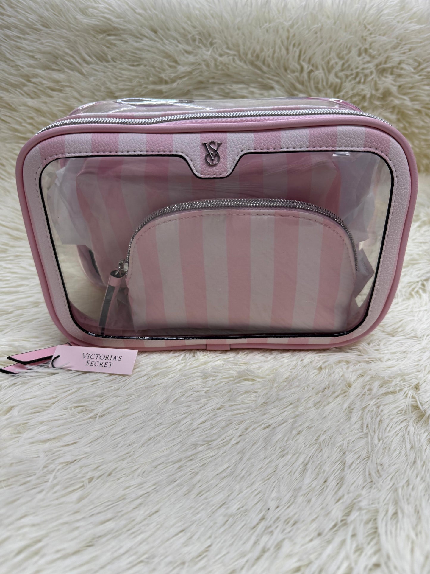 Paquete cosmetiquera rosa Victoria secret