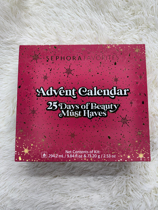 Advent calendar Sephora favorites