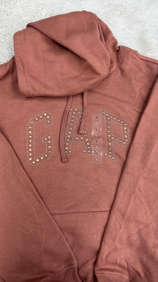 Sudadera salmón L GAP