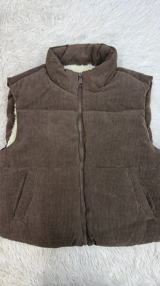 Chaleco café M CISONO