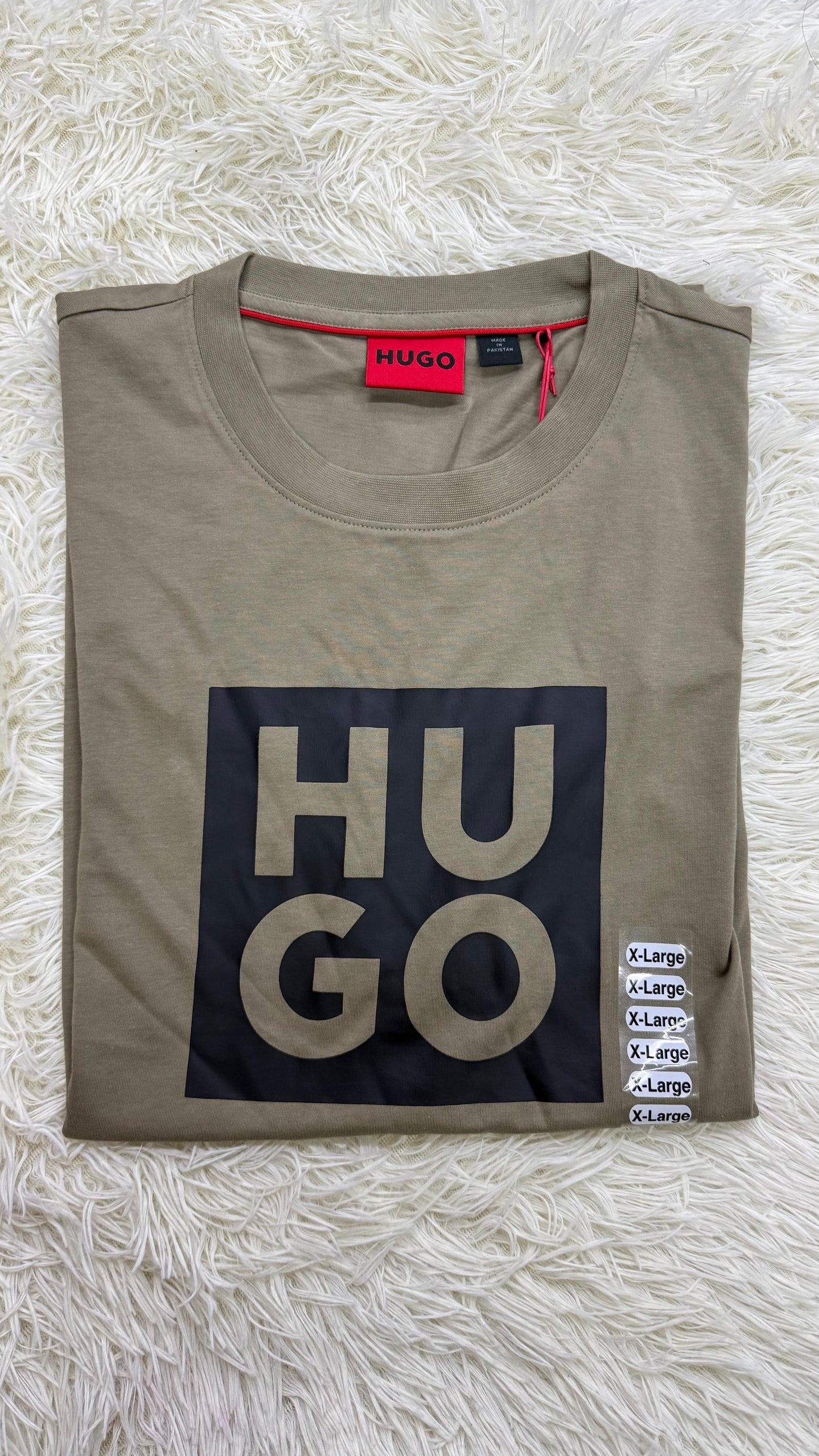Playera café XL Hugo