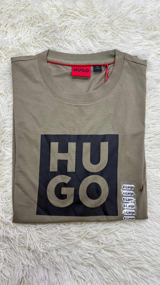 Playera café XL Hugo