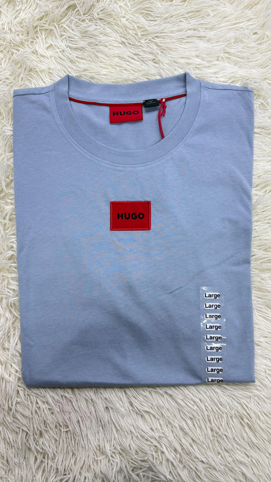 Playera azul L Hugo