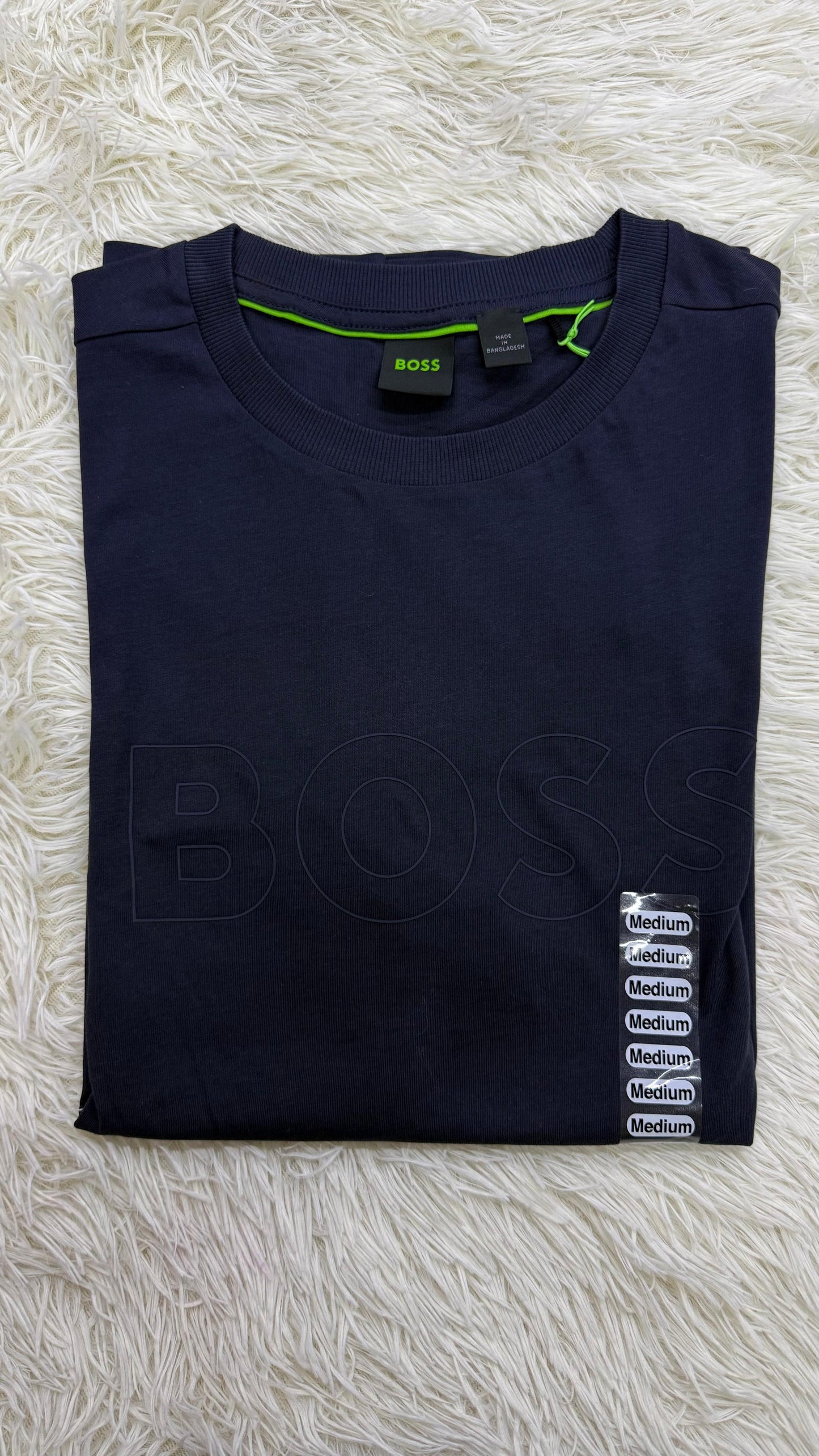 Playera azul M Hugo