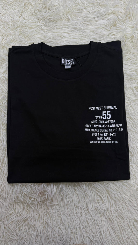 Playera negra XL Diesel