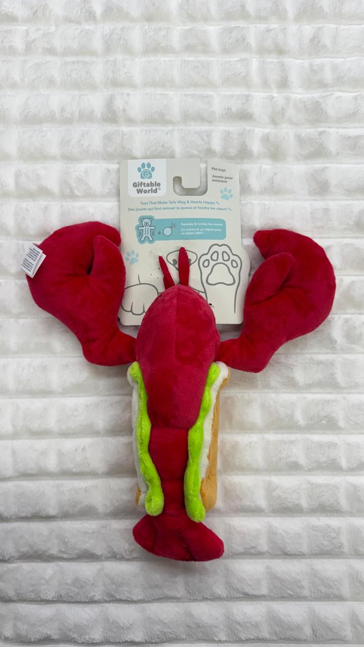 Juguete para perro Langosta Giftable world