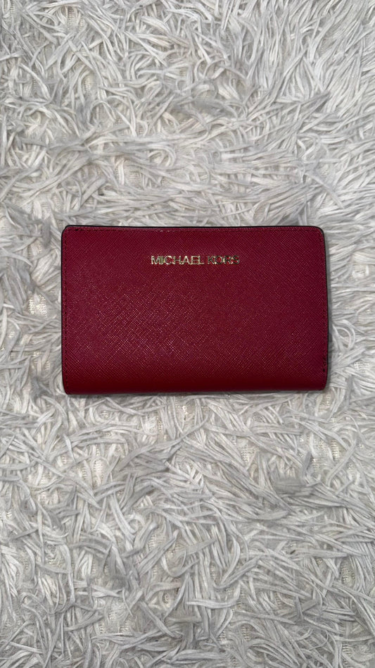 Cartera roja Michael kors