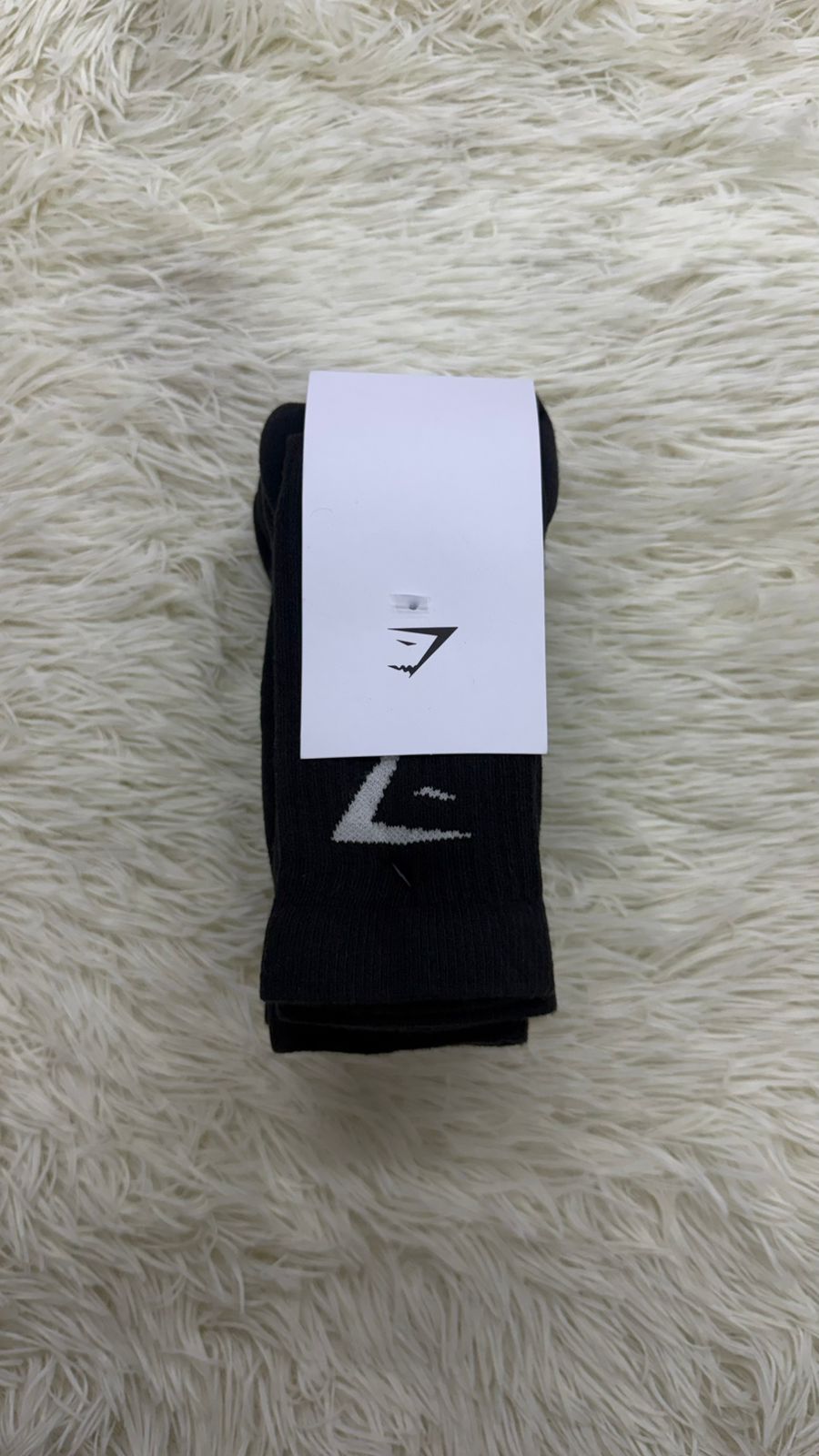 Paquete 5 pares calcetines negros Gymshark