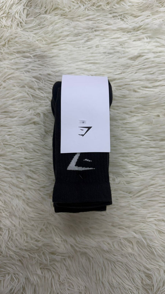 Paquete 5 pares calcetines negros Gymshark
