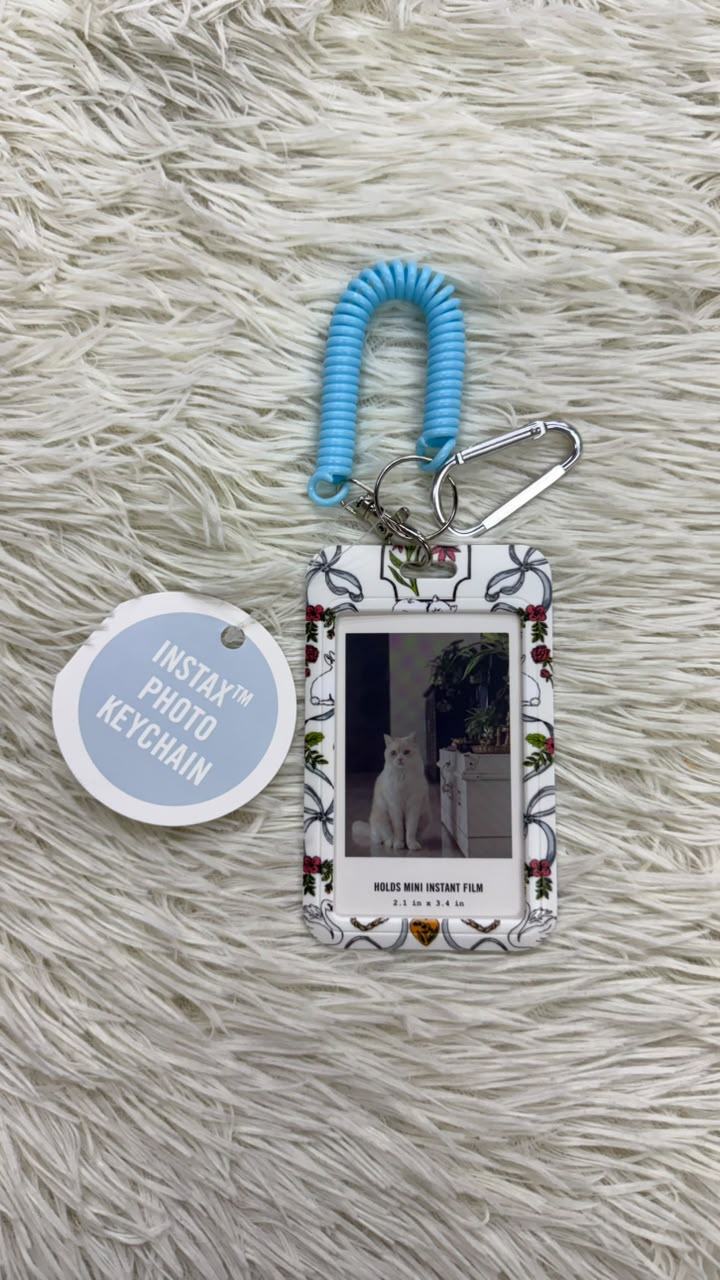 Instax photo keychain
