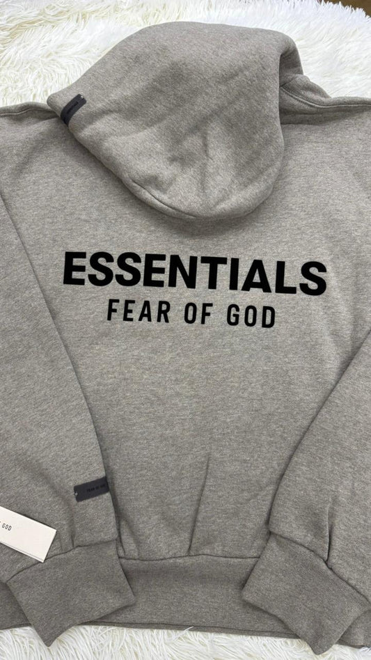 Sudadera gris M Essentials