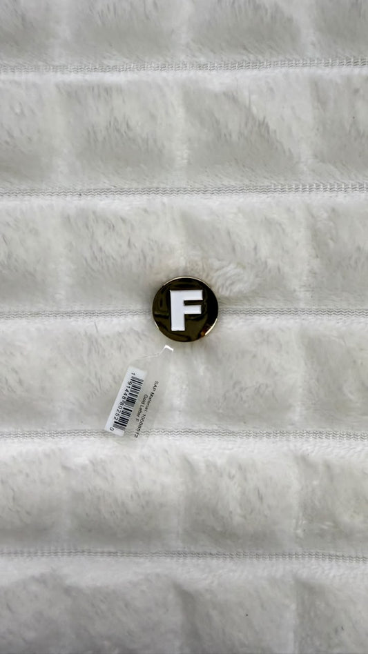 Charm letra F Crocs