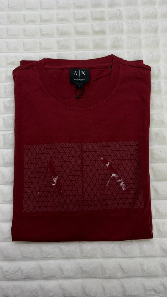 Playera roja L Armani Exchange