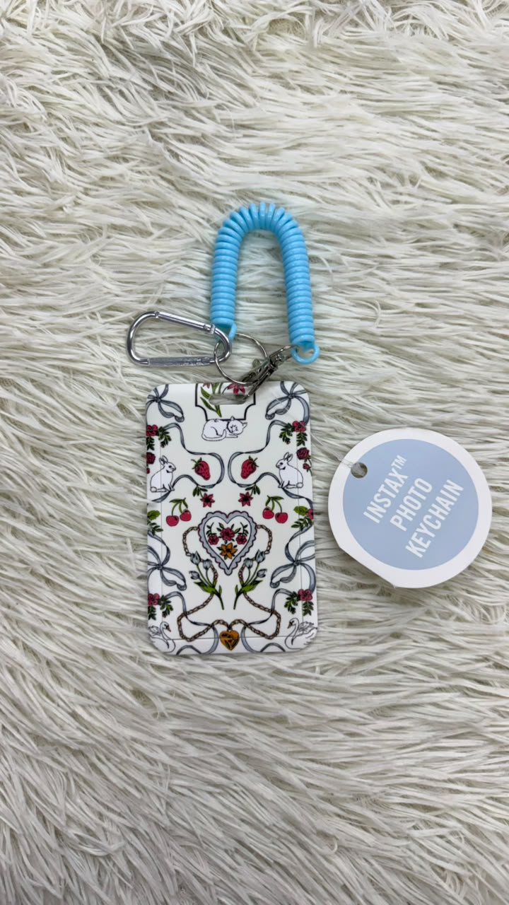 Instax photo keychain