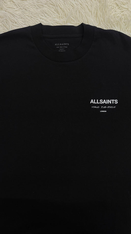 Playera negra L All saints