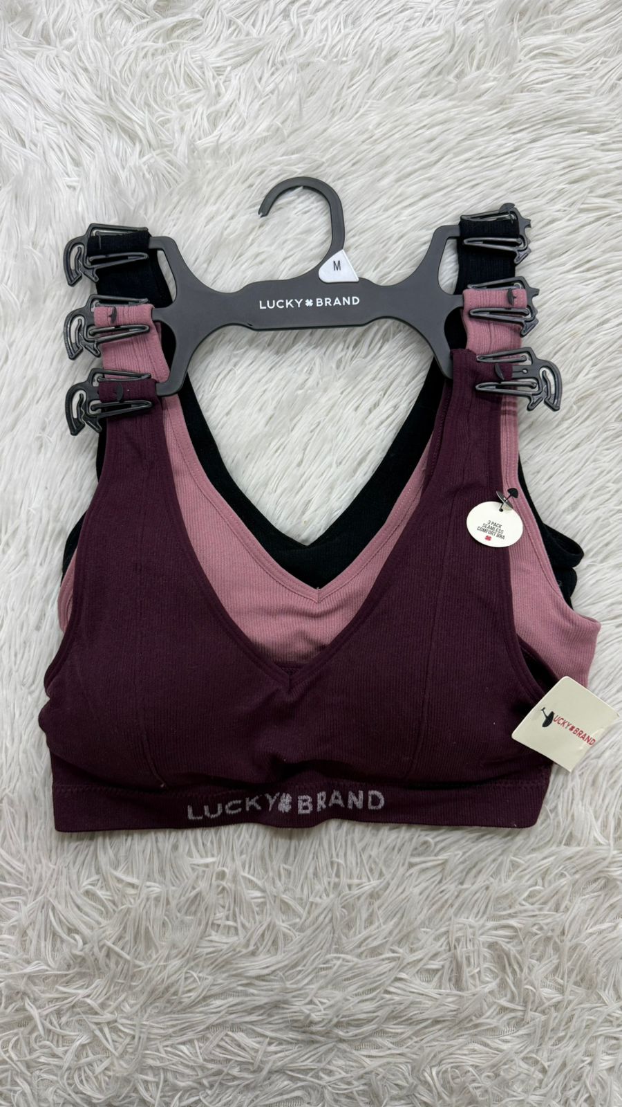 Paquete 3 Bra M Lucky brand