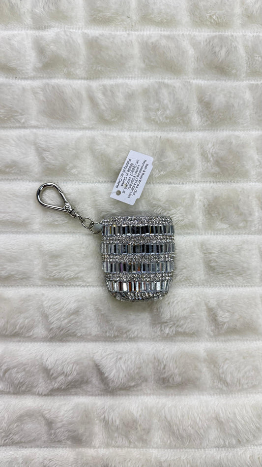 Porta gel plateado con brillos Bath & Body Works