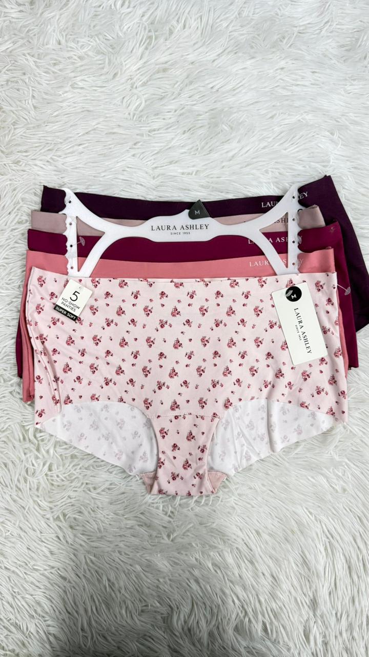 Paquete 5 Thong M Laura ashley
