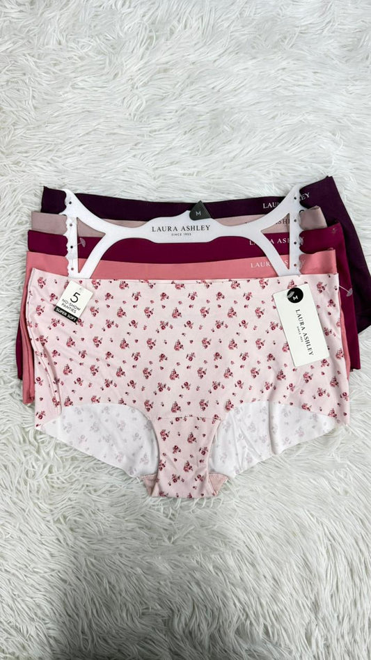 Paquete 5 Thong M Laura ashley
