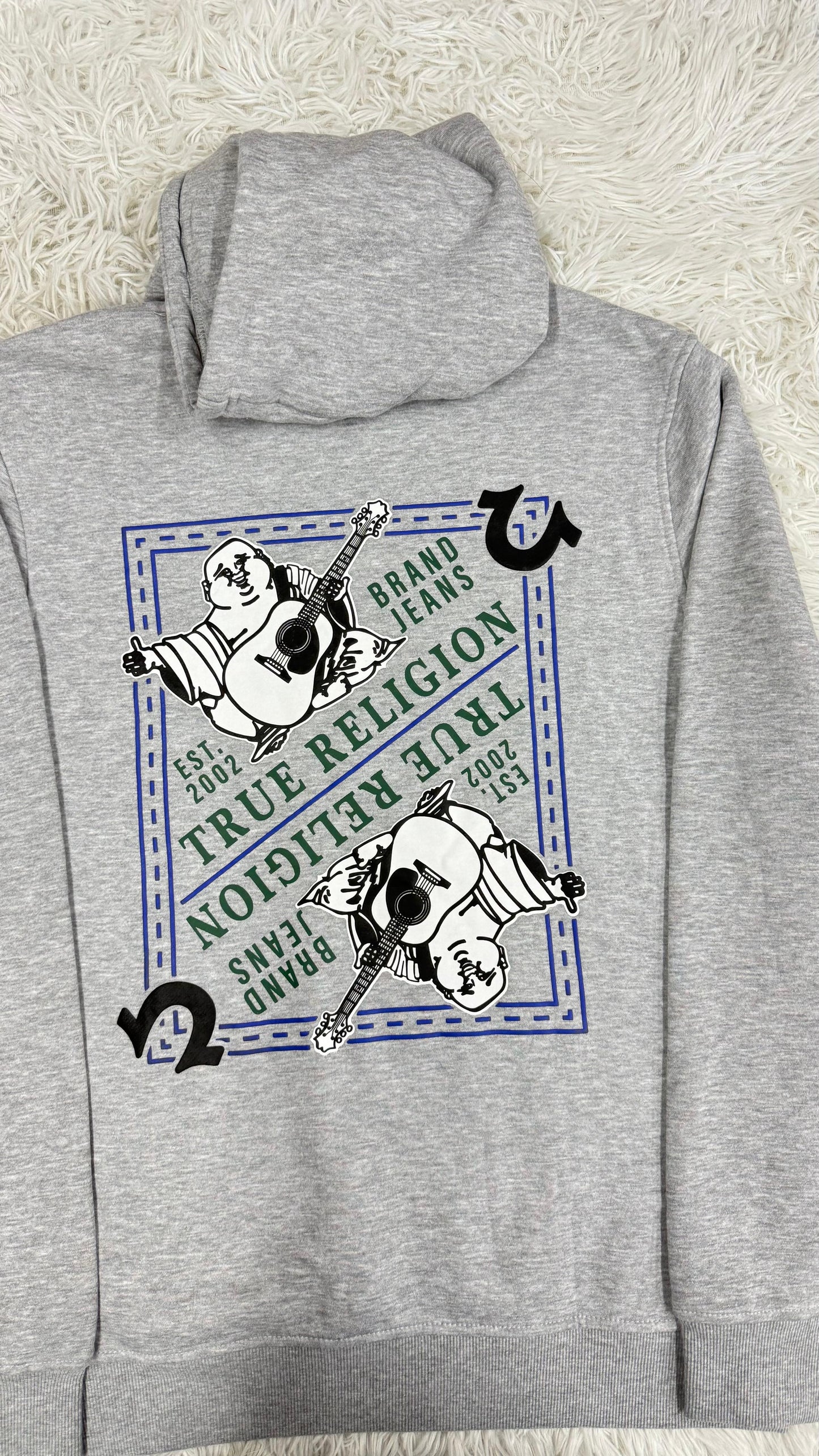 Sudadera gris M true religion