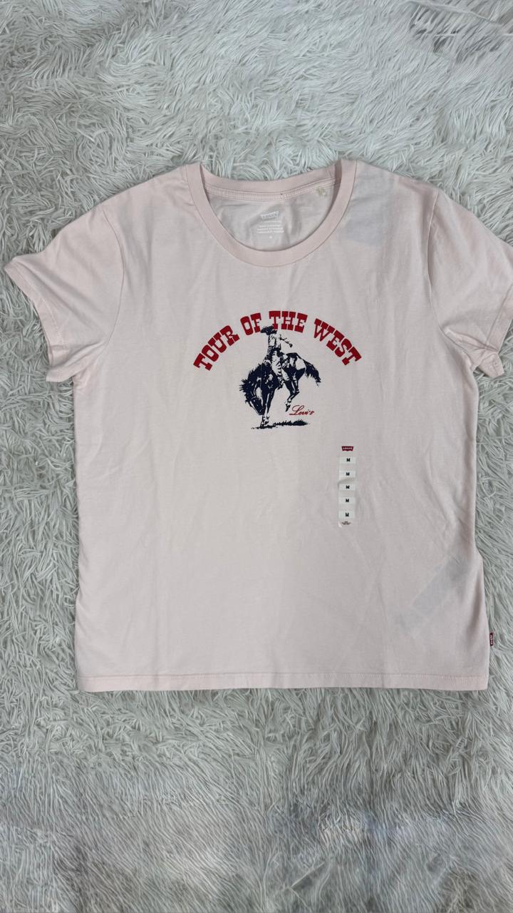 Playera rosa M Levis