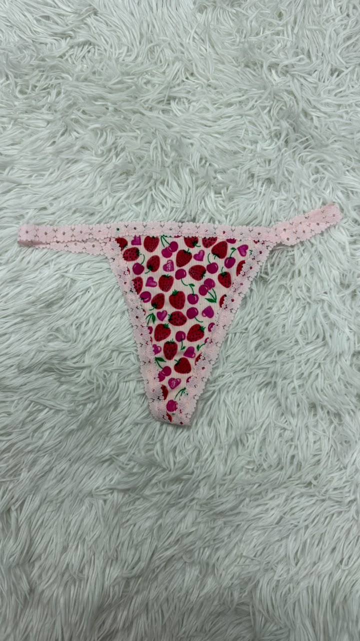 Thong rosa S Pink