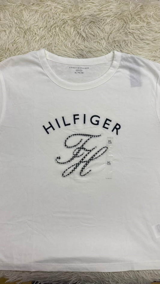 Playera blanca XL Tommy hilfiger